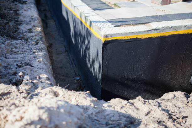 Professional Waterproofing technician working in Zarephath, NJ